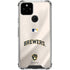 MLB Milwaukee Brewers Home Jersey Google Pixel 5 Clear Case